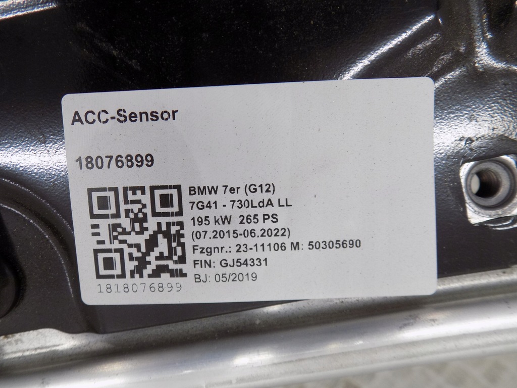 фото №15, Bmw g12 g11 перед капот бампер laser pas 475 lci