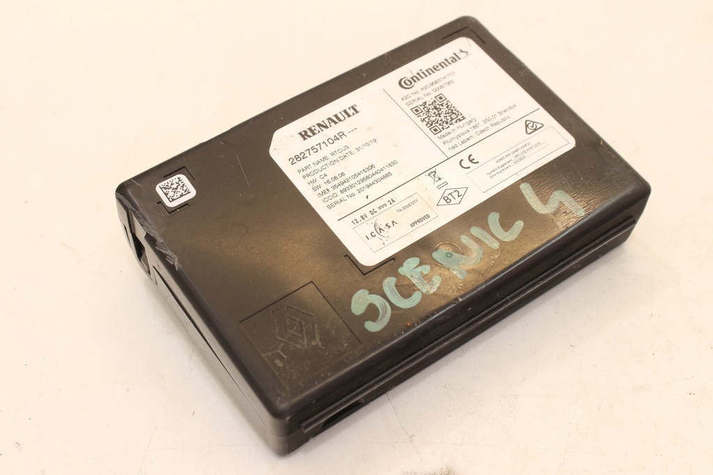 фото №1, Модуль навігації 282757104r renault scenic iv