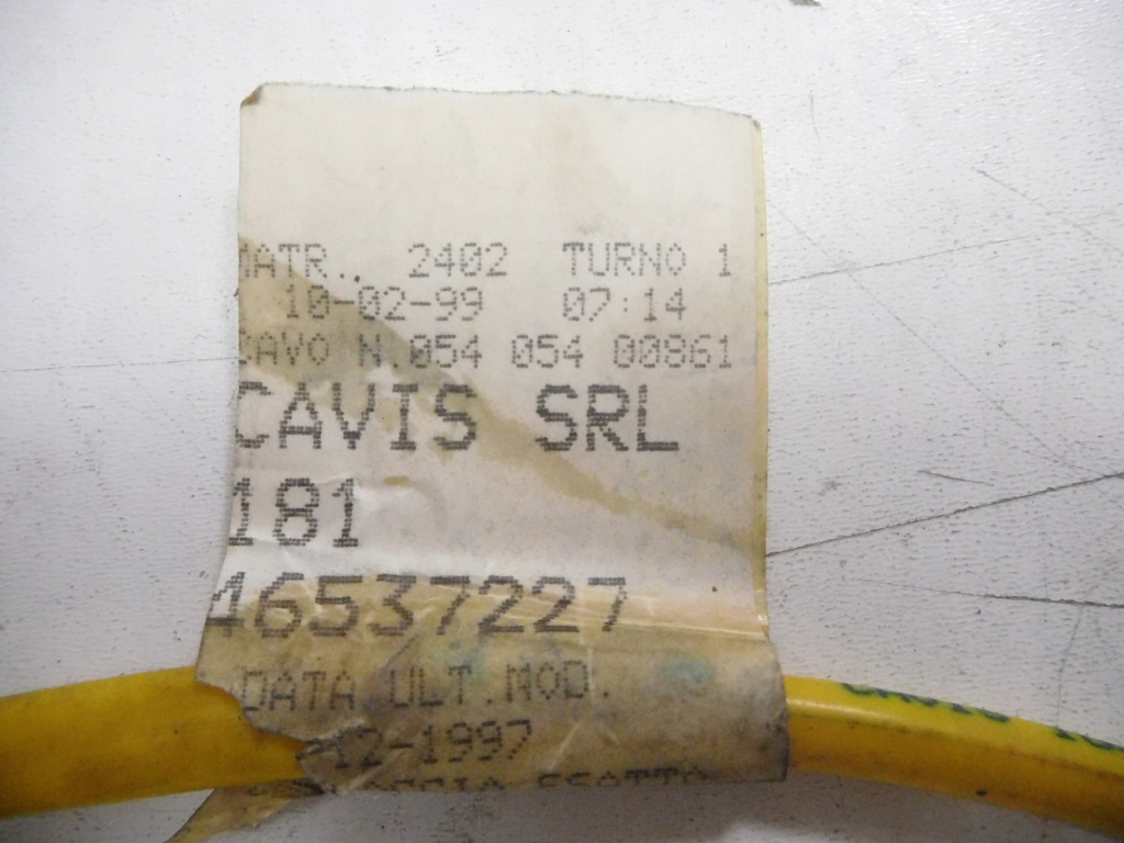 Купити Джгут подушки безпеки повітряної alfa romeo 145 оригінальний номер 46537227