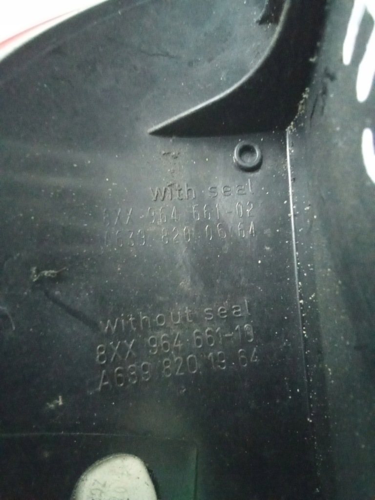 фото №4, H911 отражатель правый задняя vito w639 a6398200664