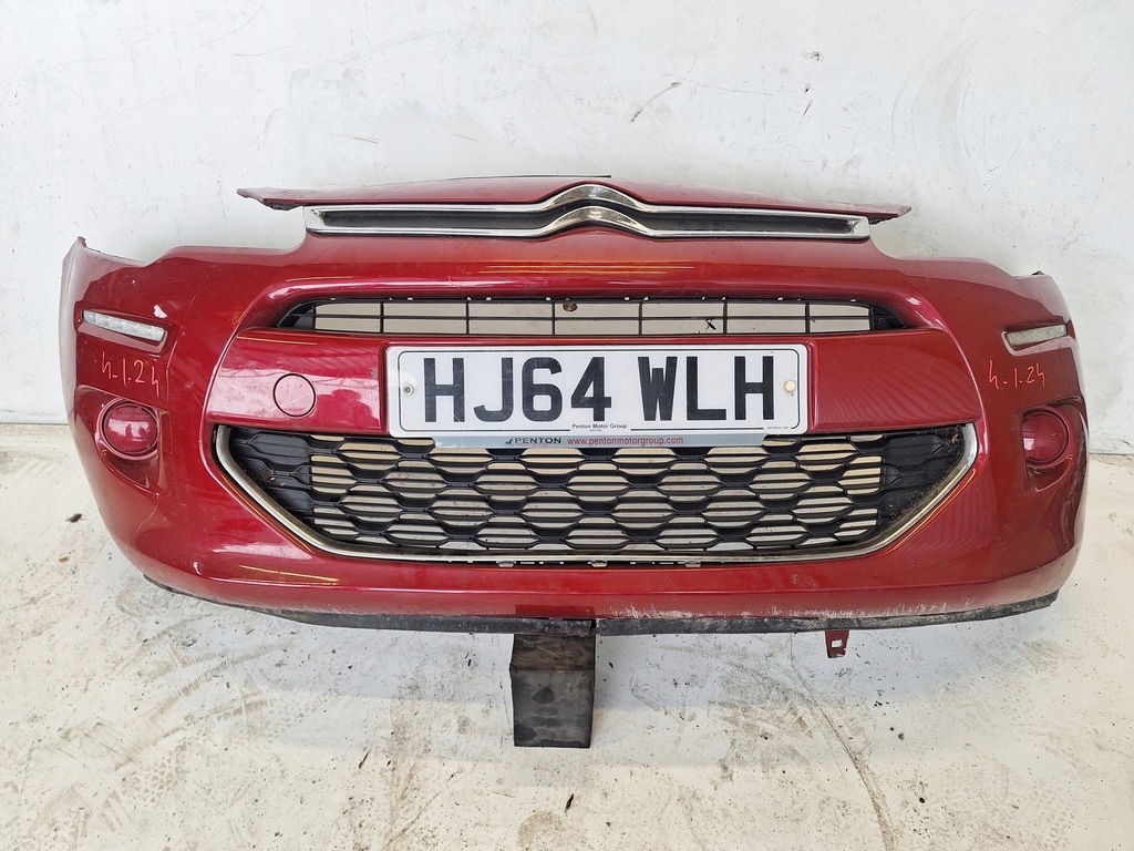 фото №1, Citroen c3 ii lift 13-17 бампер + led