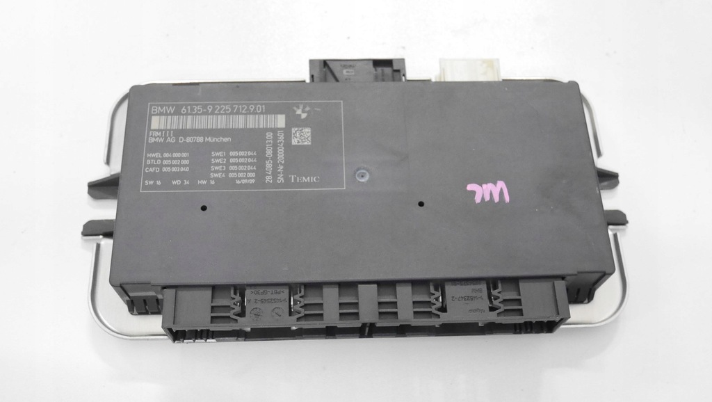 фото №1, Модуль блок керування світла bmw оригінальний номер 9225712