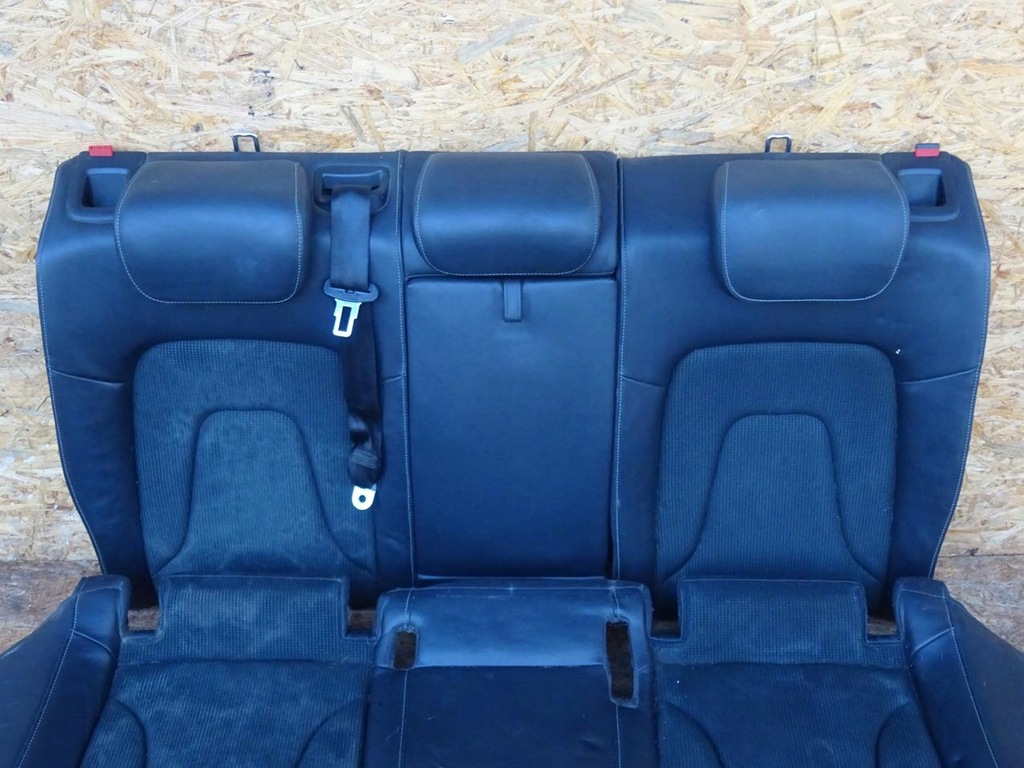 фото №15, Audi a4 b8 8k сиденья заднее сиденье задняя кожа бока спинка комплект s-line