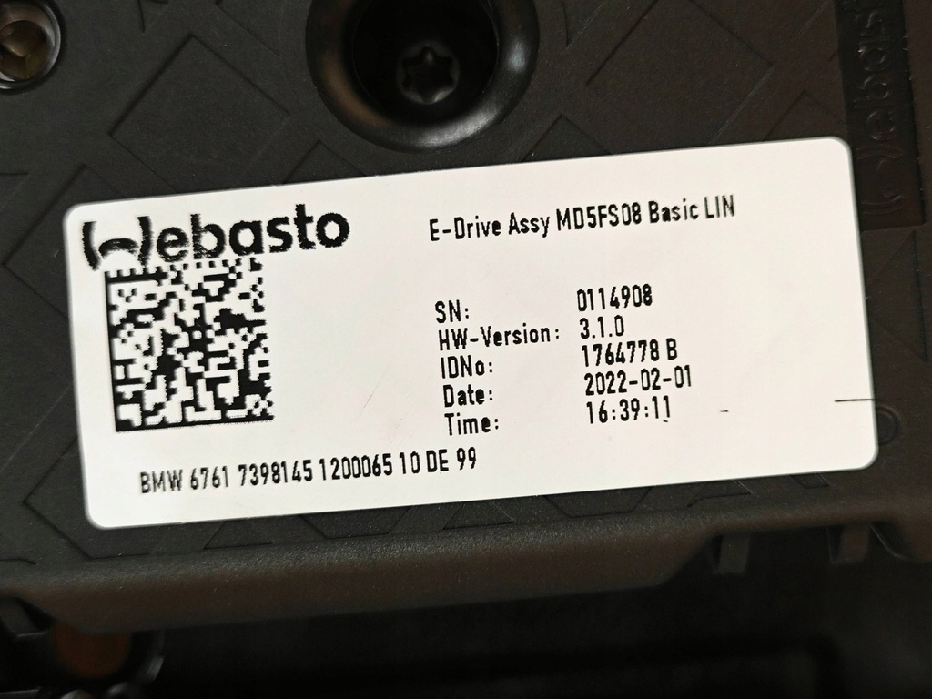 фото №11, Рама люк шторка czarna bmw 8 g16 gran coupe 8092827 9880675 30km