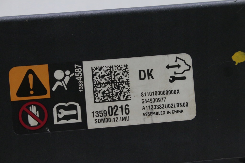 фото №4, Модуль подушок opel mokka 13590216