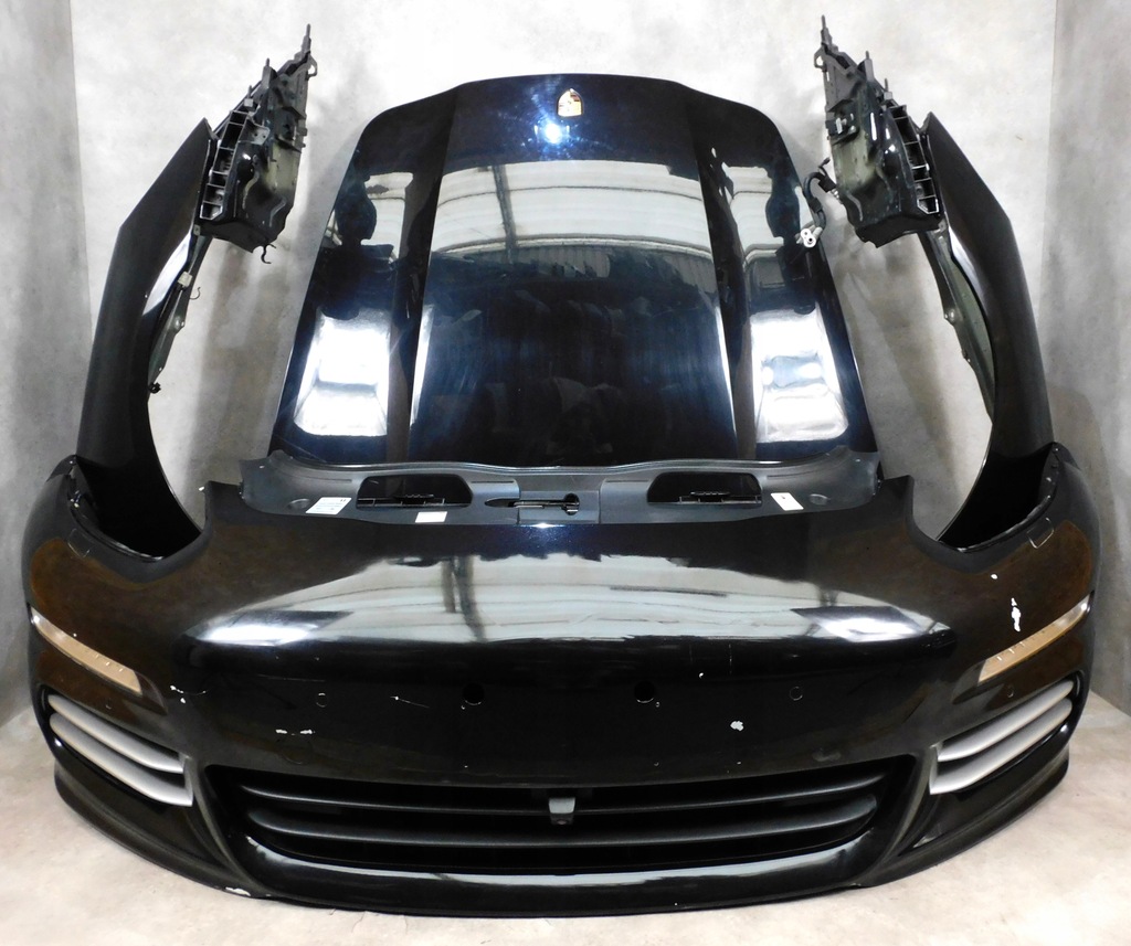 фото №8, Porsche panamera 970 lift kompletny перед капот лампи бампер pas чорний