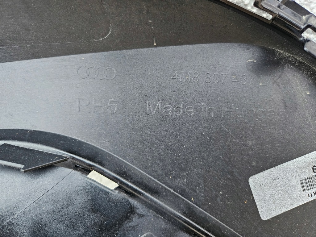 фото №7, Бампер передній перед audi q8 4m8 s-line lift