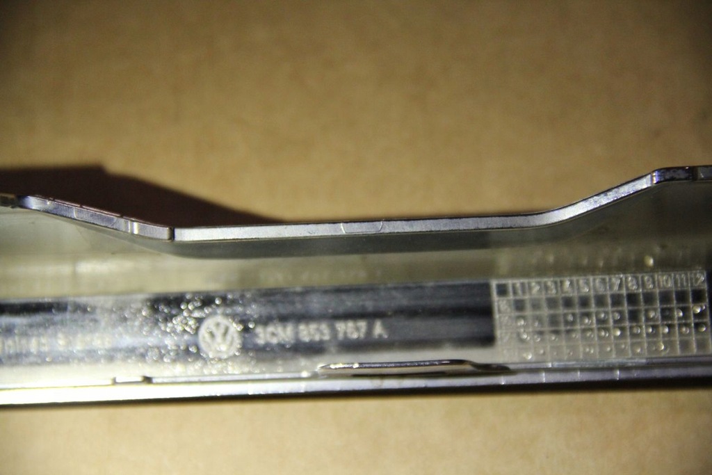 фото №6, Молдинг левая средняя решетка vw atlas lift хром 3cm853767a оригинал