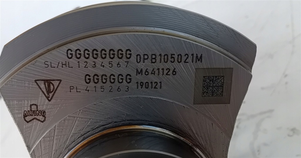 фото №14, Wał коленчатый porsche 718 cayman boxster 982 gts 4.0 dwa dkda 0pb105021m