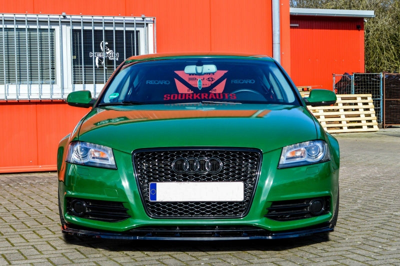 фото №7, Передний бампер спойлер / накладка do audi a3 s3 8p s-line 08-12