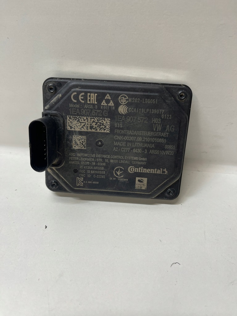 фото №1, Vw skoda enyaq радар distronic acc 1ea907572g