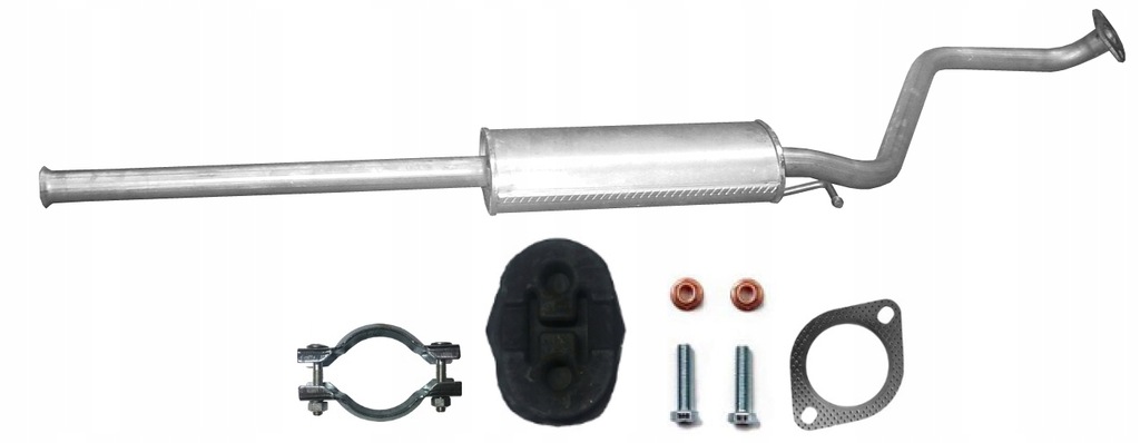 фото №8, Polmo гасник середній hyundai getz 1.1i-12v 02-06