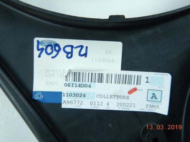 фото №7, Захист радіатора ford galaxy vx 94-00 1103024