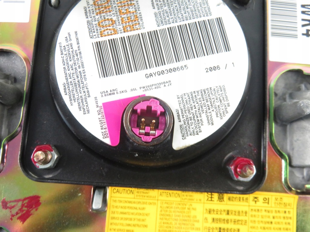 фото №8, Подушка водія hyundai tucson i jm