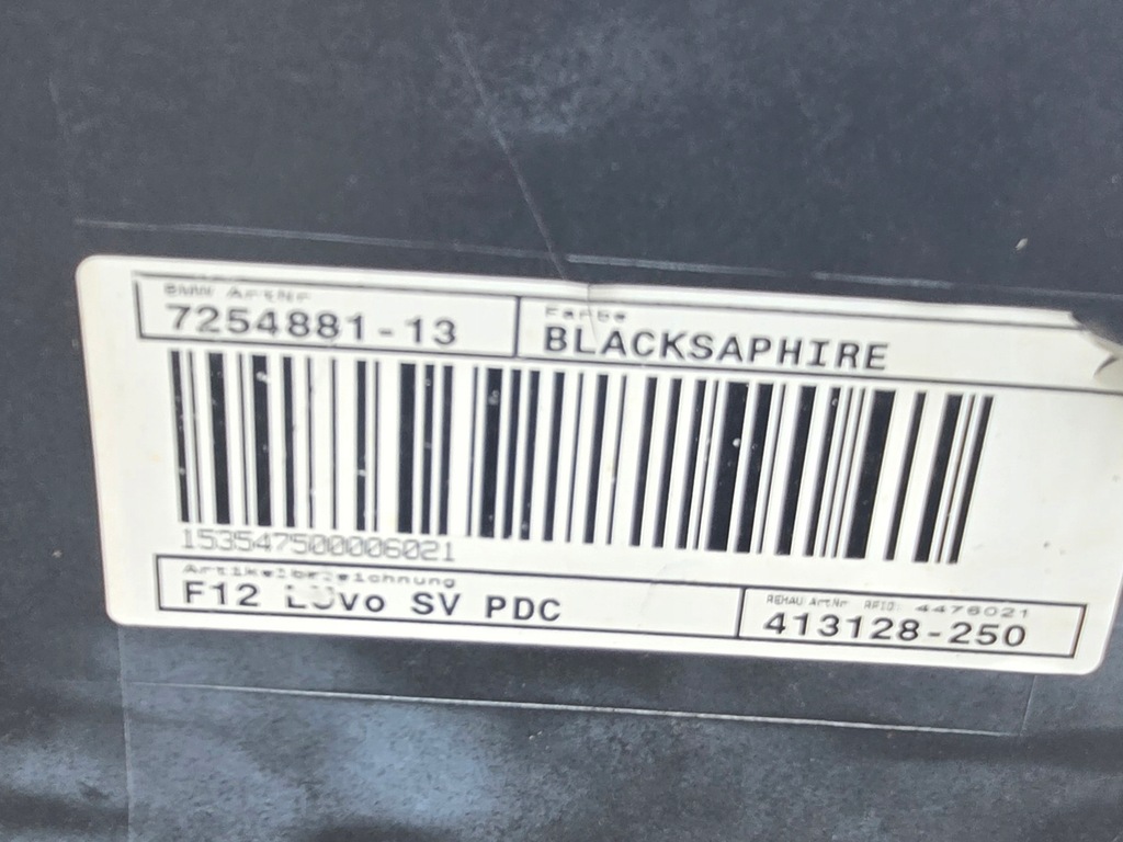 фото №9, Бампер перед передний bmw 6 f12 f13 f06 475