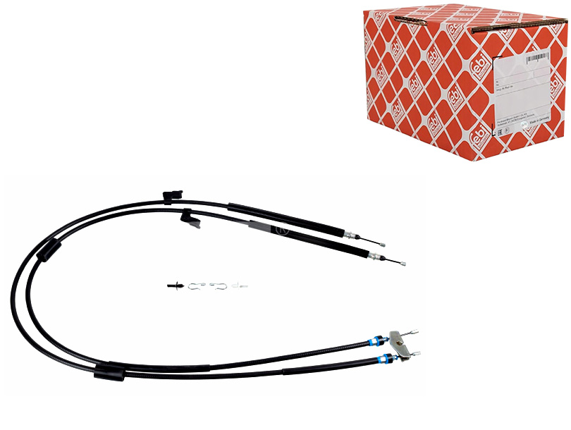 фото №13, Трос тормоза ford focus ii 04-11 c-max dm2 1.8 20