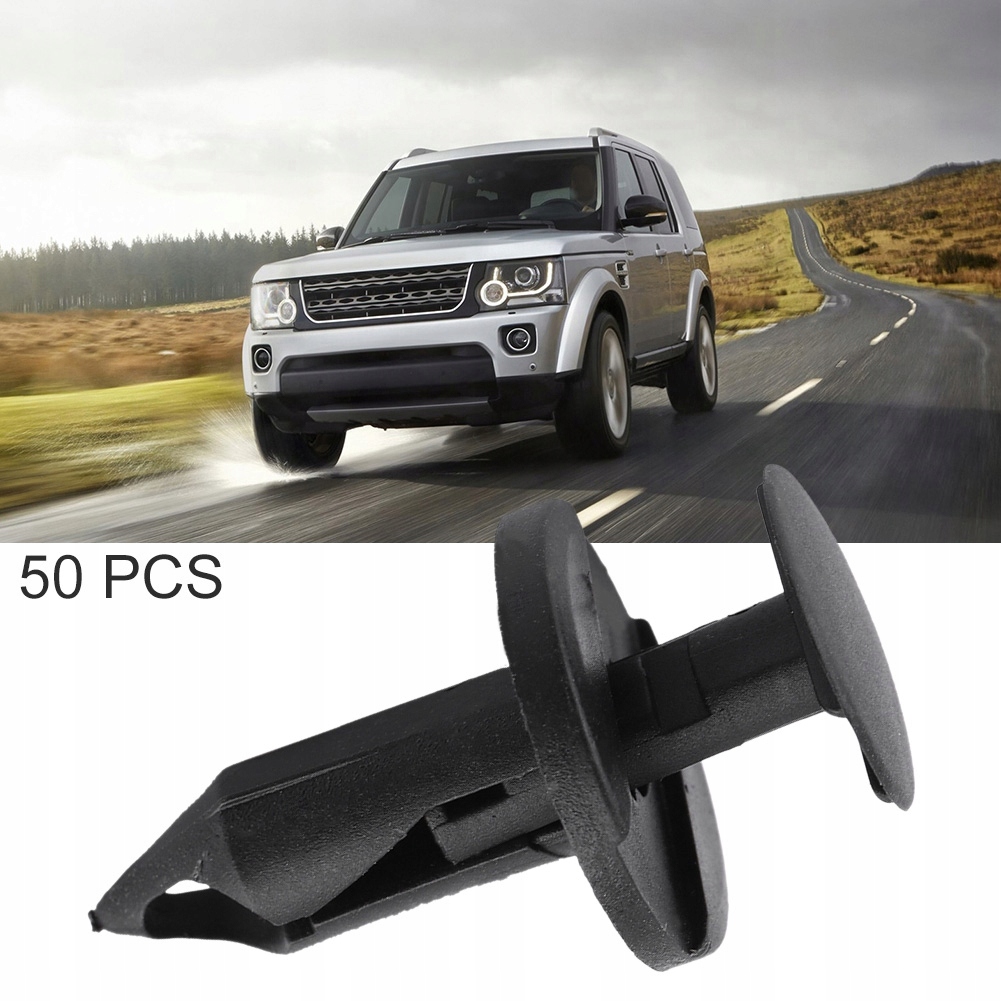 фото №5, 50 x клипса штифт бампера land rover discovery