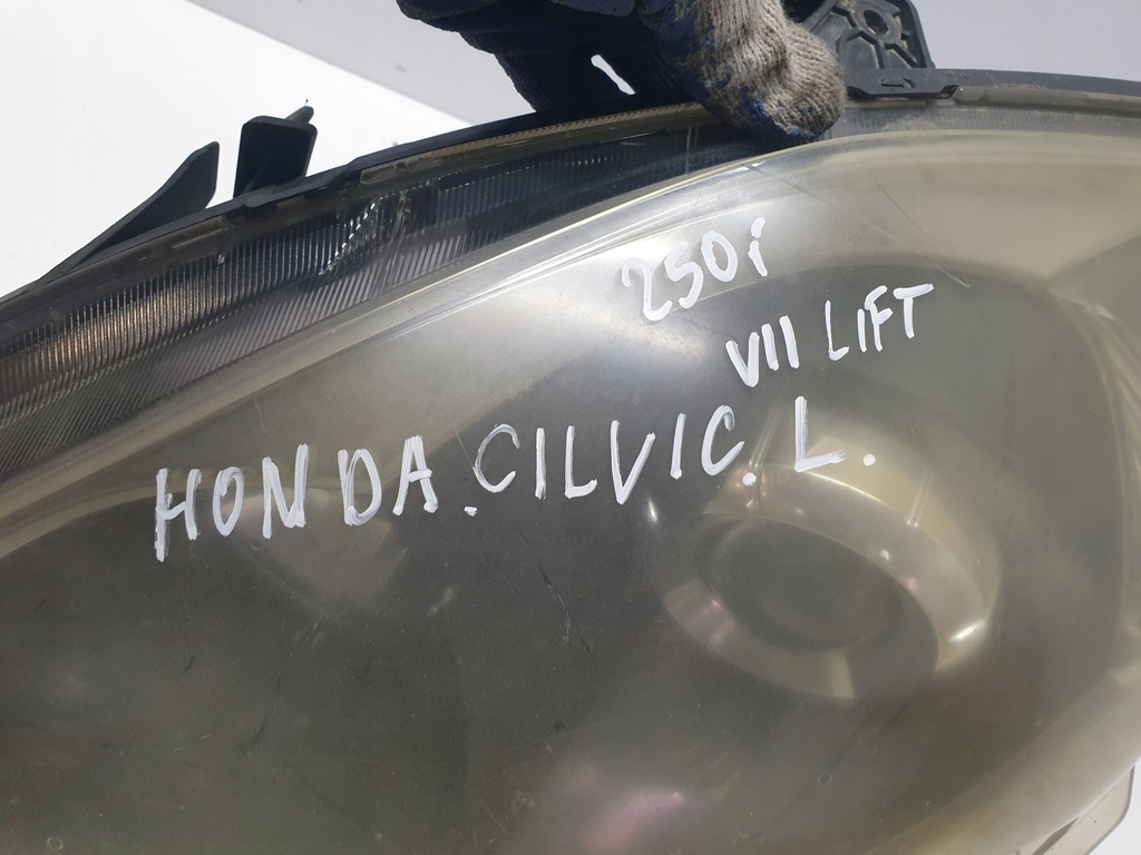фото №8, Фара лампа передня ліва перед лівий honda civic vii lift