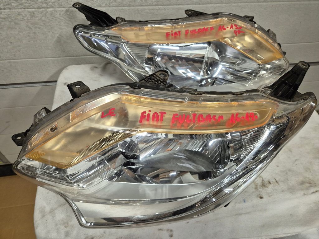 фото №1, Лампи передні fiat fullback l+pr 2015-2019r повний оригінал