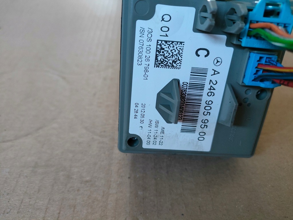 фото №4, Mercedes w246 замок зажигания ключ