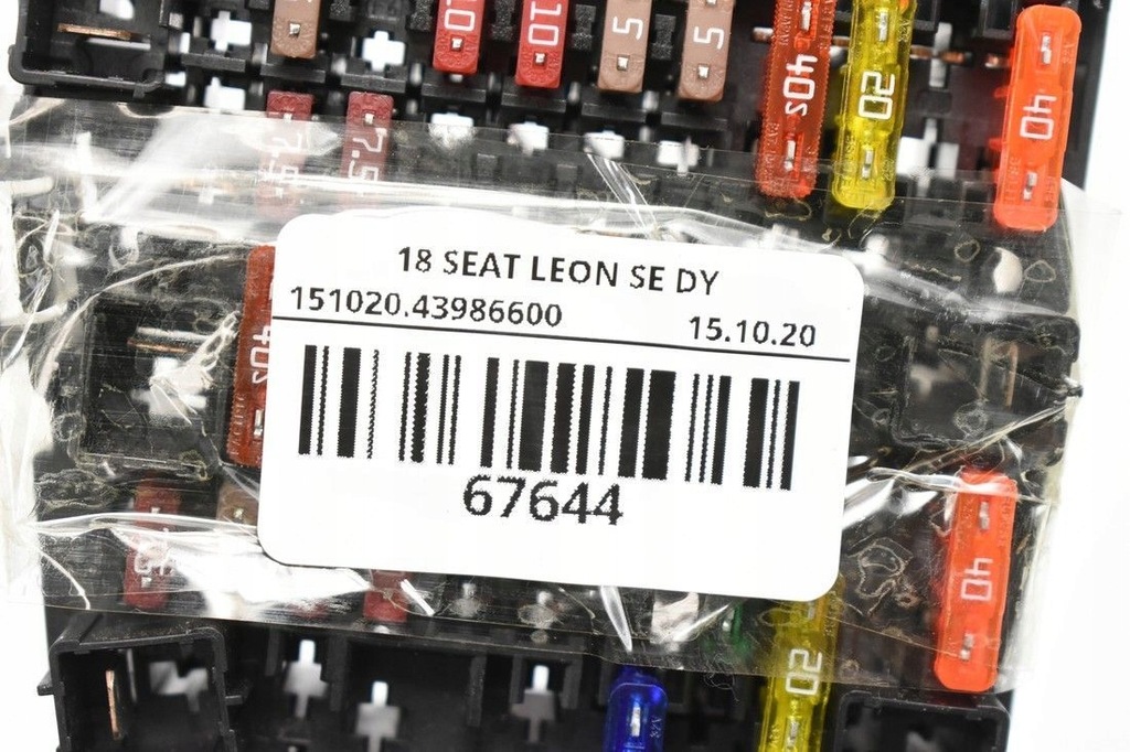 фото №10, Коробка запобіжників seat leon iii 12- 1.6 tdi