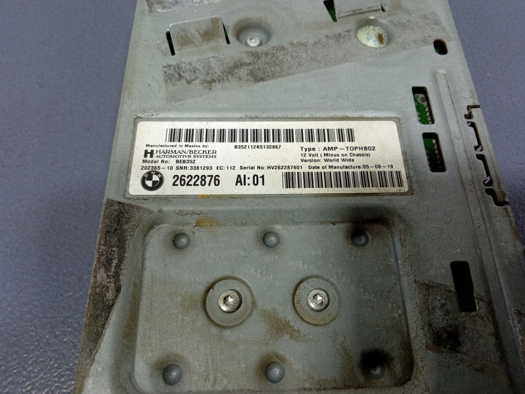 фото №6, Bmw x4 f98 f97 g02 g01 підсилювач harman 2622876