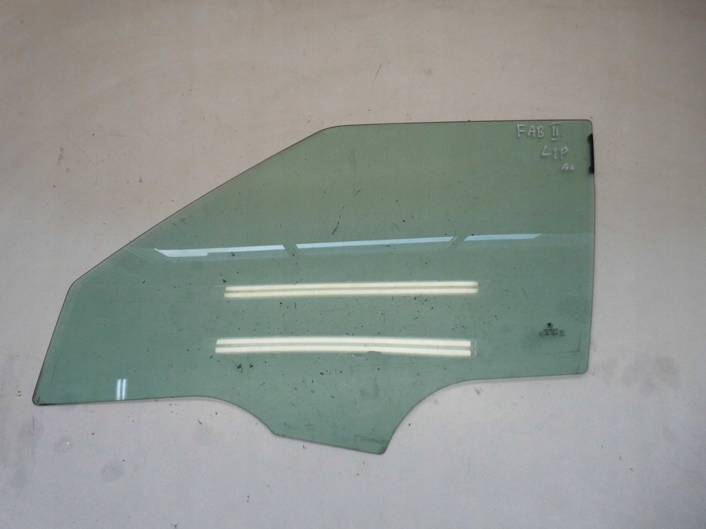 фото №1, Стекло дверь skoda fabia ii lift 2010r. левая перед