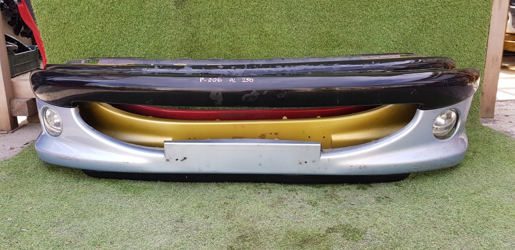 фото №1, Бампер передній peugeot 206 кольори