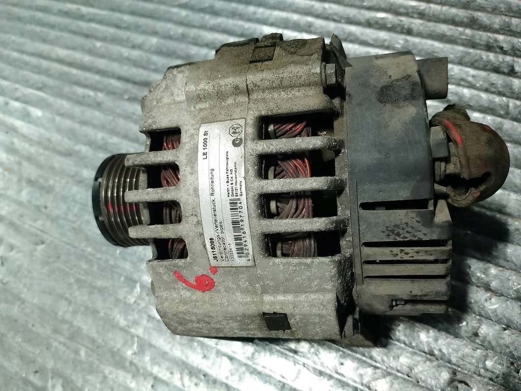 фото №7, Генератор nissan note 05-12 j5115085 1.5 dci