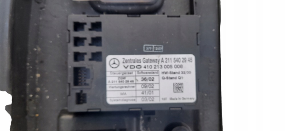 фото №4, Защита pod консоль mercedes w211 a2115402945