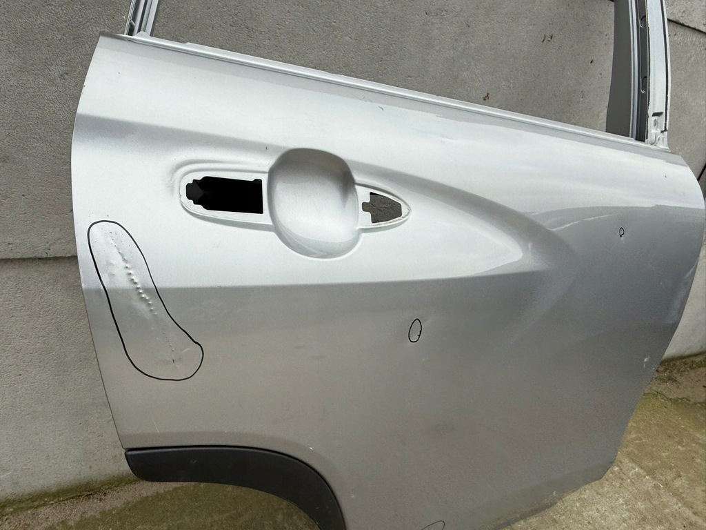 фото №10, Дверь toyota corolla cross задняя правый задние правое