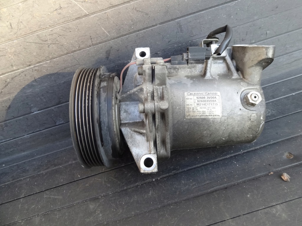 фото №9, Компресор кондиціонера nissan juke lift 1.5 dci