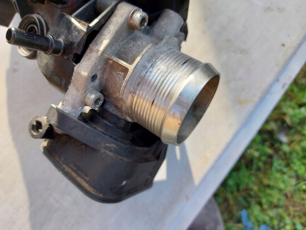 фото №6, Citroen peugeot коллектор всасывающий дроссельная заслонка 9802101480