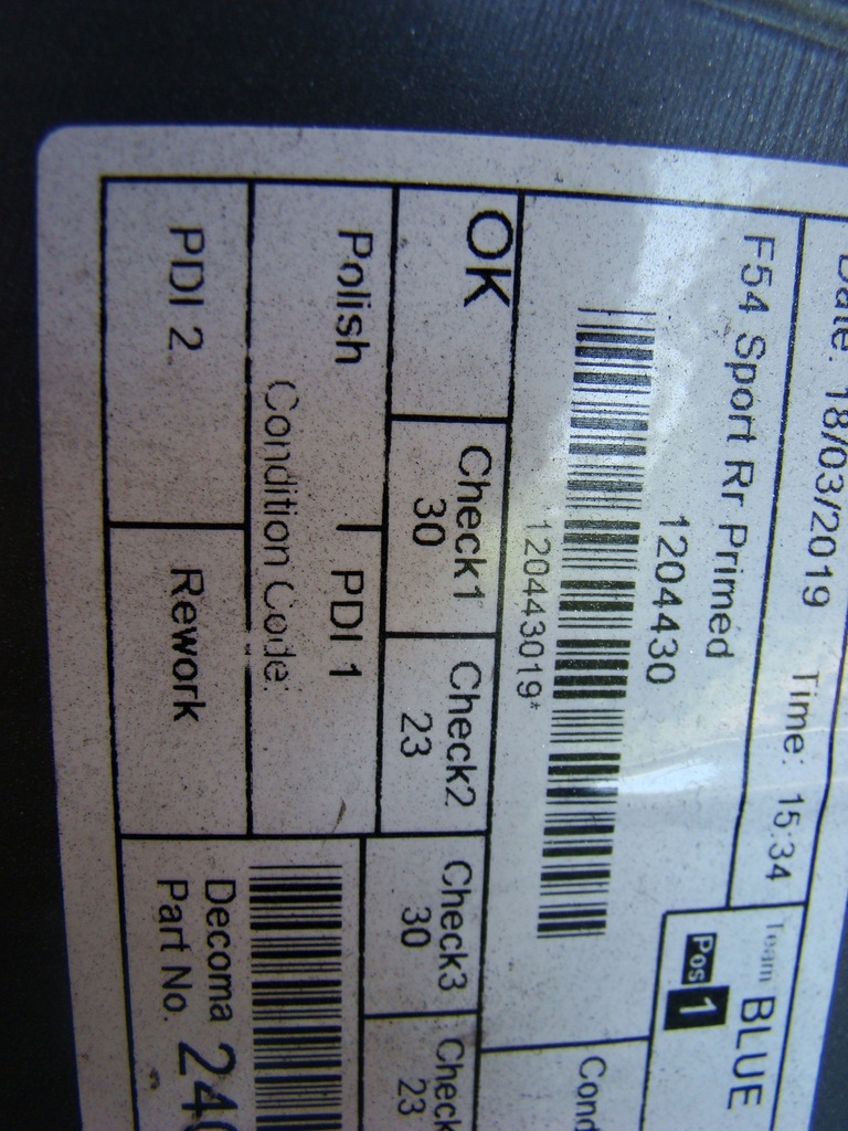 фото №9, Mini cooper f54 sport rr-zderzak задня задній