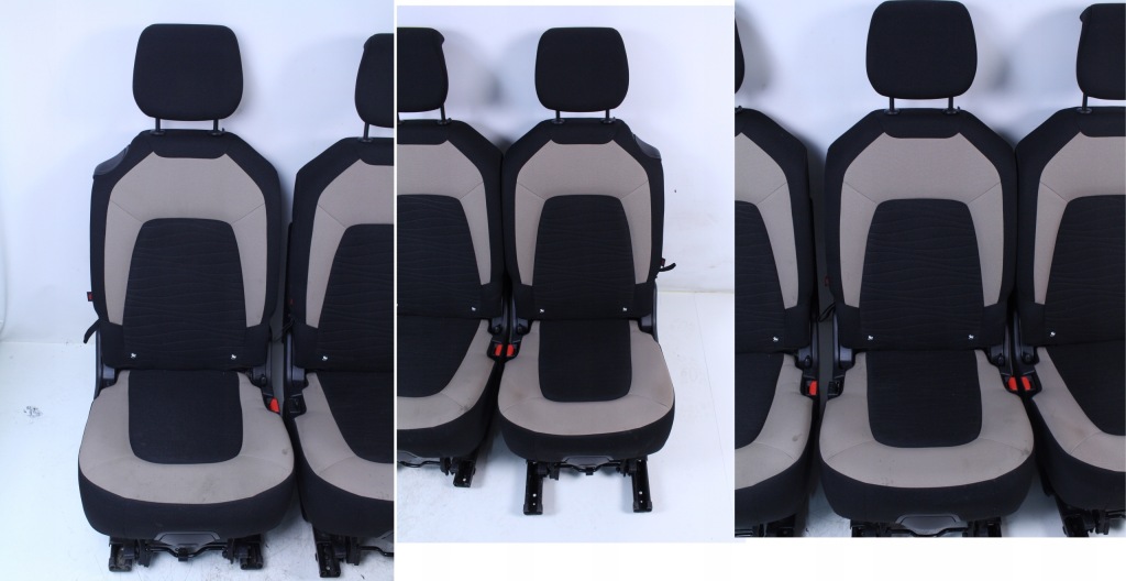 фото №4, Заднее сиденье сиденья обшивки kpl. citroen c4 grand picasso ii 16r. 7os.