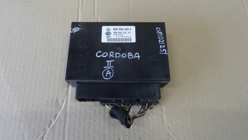 Купить Cordoba ii модуль комфорта 6q0959433e