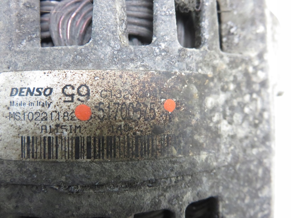 фото №6, Генератор fiat panda ii 169_ 1.1 54 - 187 a1.000 51700675
