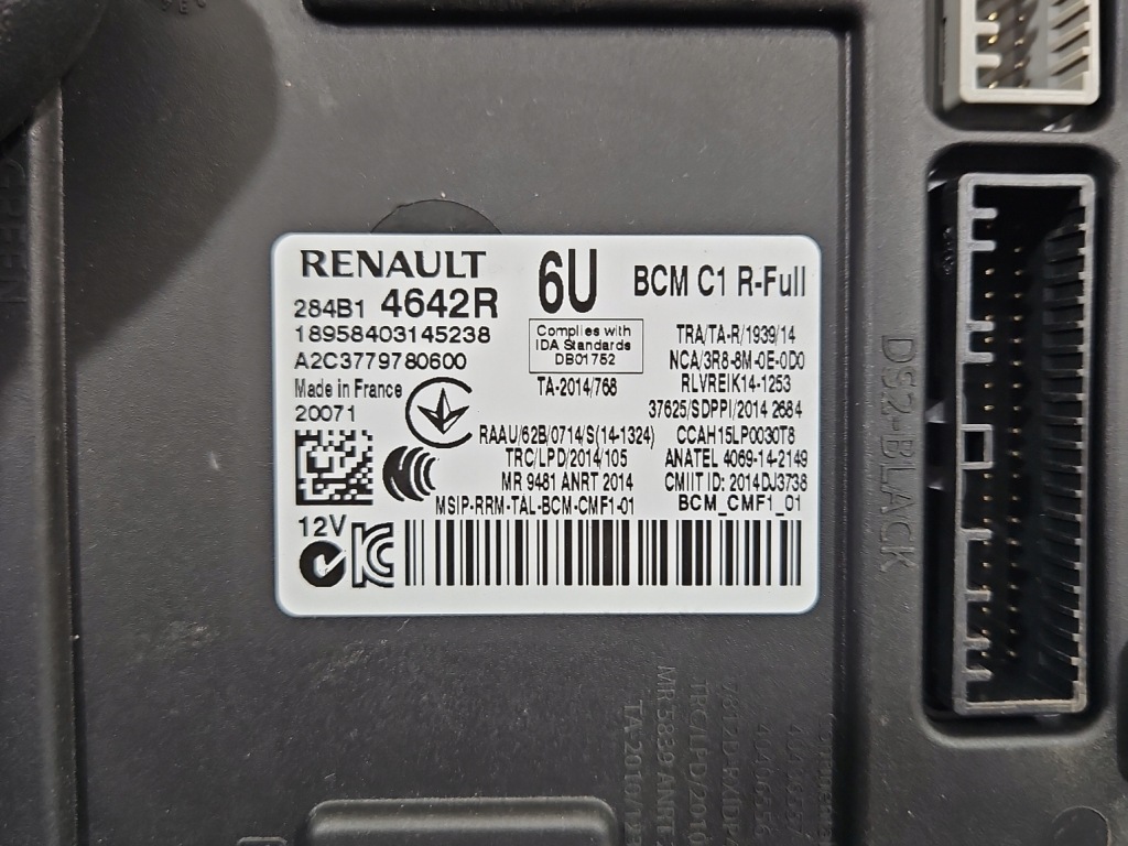 Купить Бортовой компьютер блок управления двигателя 0281036484 237104328s renault megane iv 1.5 dci