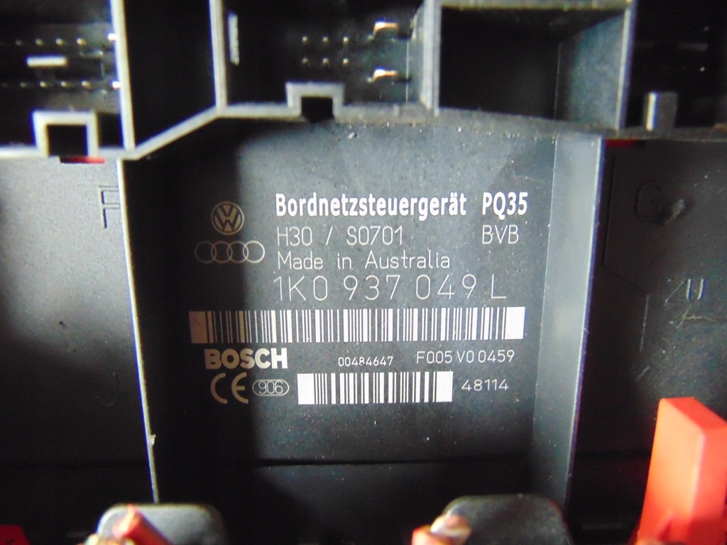 фото №8, Набір стартовий do запуск імобілайзер imo vw golf v 1.6 бензин bgu