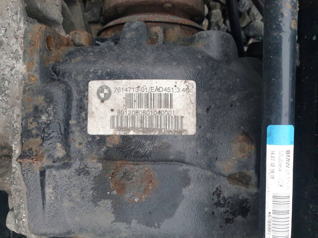 фото №1, Bmw x1 e84 1.8d диференціал міст 3.46