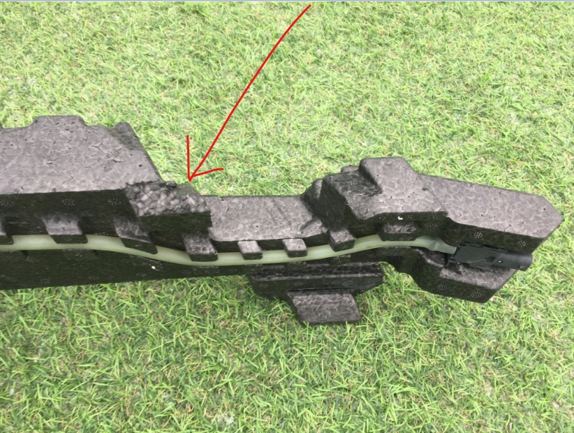 фото №9, Bmw 2 f45 f46 lift абсорбер бампер + датчик перед 7477009