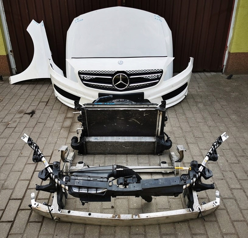 фото №9, Mercedes a-klasa w176 2.2 cdi радіатор комплект радіатор демонтаж