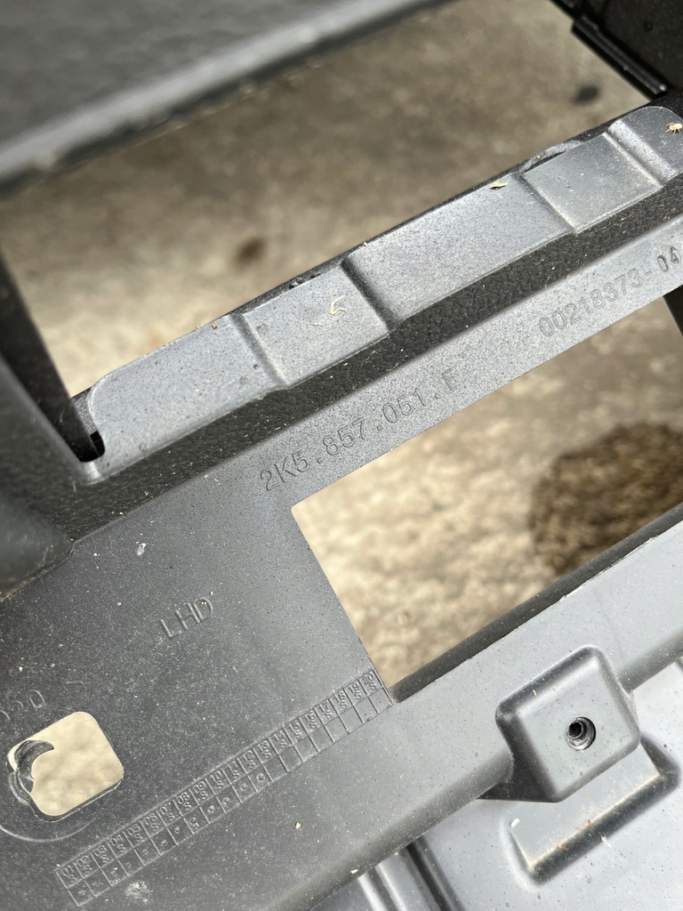 фото №9, Консоль приборная панель приборная vw caddy iv lift 15-20r 2k5857051f оригинал wlkp