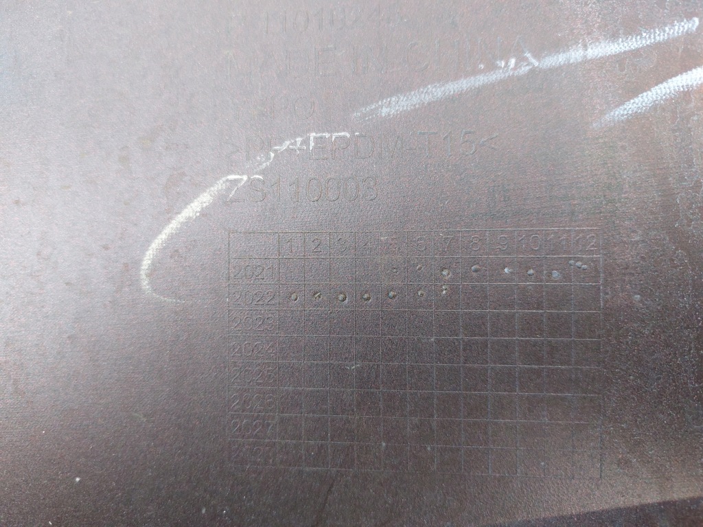 фото №12, Mg zs ev lift бампер перед zs110003 оригинал