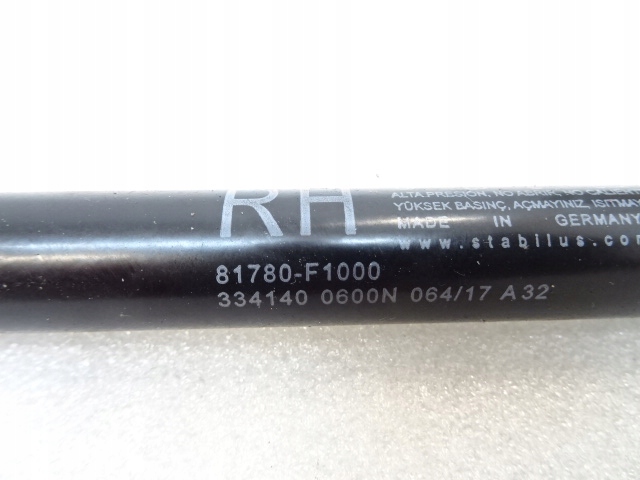 фото №7, Kia sportage iv правый привод амортизатор задний крышки багажника 81780-f1000