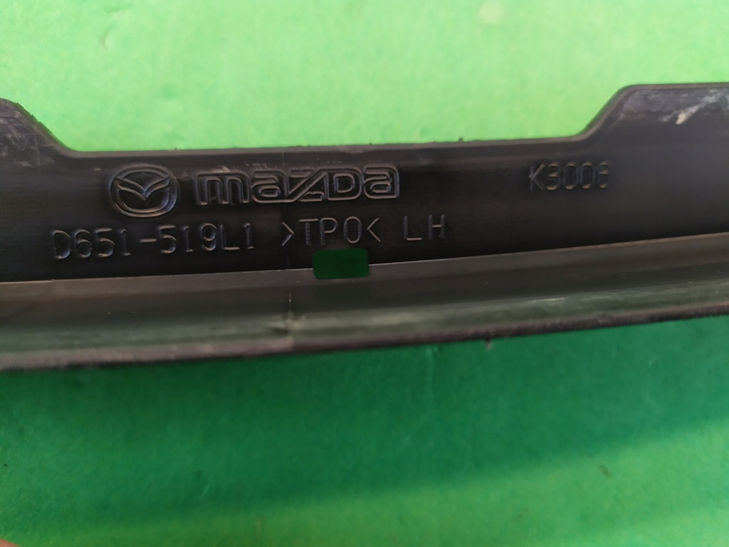 фото №10, Молдинг бампера левая перед mazda 2 sport