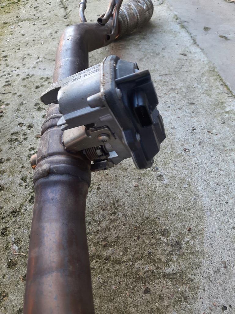 фото №7, Clio v 1.5bdci гаситель дроссельная заслонка выхлопных газов