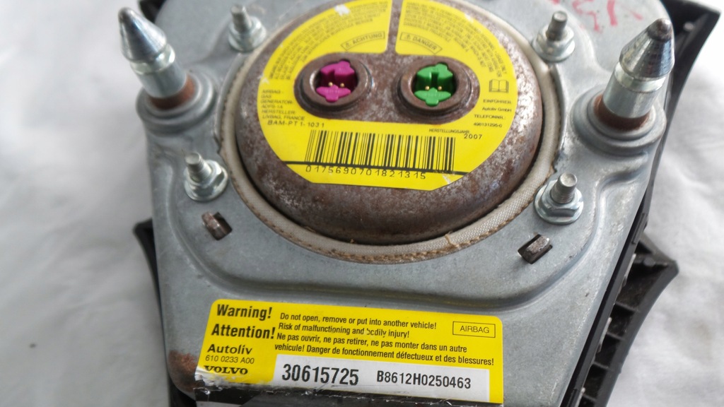 фото №7, Подушка безпеки водія подушка volvo v50 s40 30615725