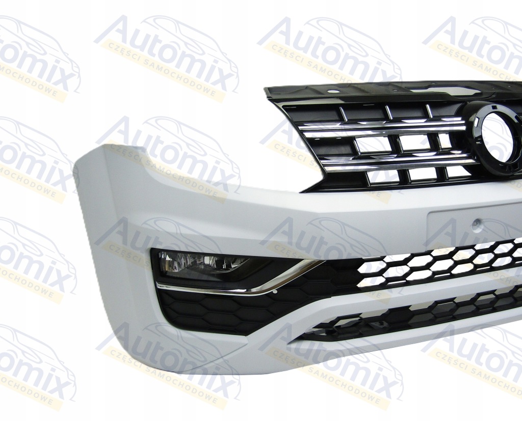 Бампер передний vw amarok 16 - 22 + решётка  / решётка радиатора комплектный  ! Оригинал