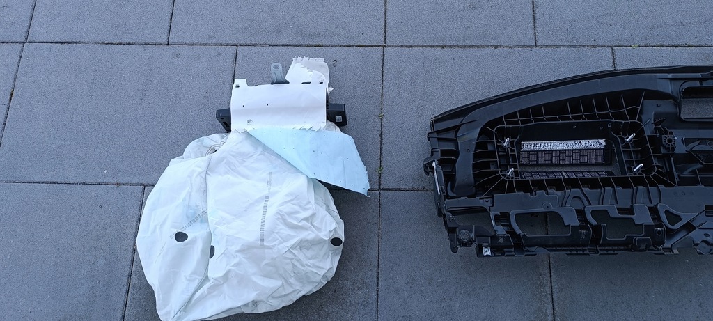 фото №6, Mercedes s klasa w223 приборная панель приборная приборная панель консоль кожа сработавшая